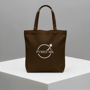 Totebag marrón con logo